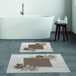 Mijölnir Juego de alfombrillas de baño Kt471 Multicolor